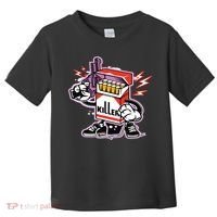 Killer Anti Smoking Cigarettes Funny Graffiti Cartoon Toddler T-Shirt thumb 0