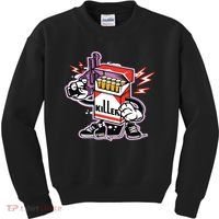 Killer Anti Smoking Cigarettes Funny Graffiti Cartoon Kids Sweatshirt thumb 0