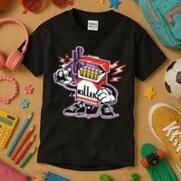 Killer Anti Smoking Cigarettes Funny Graffiti Cartoon Kids T-Shirt thumb 3