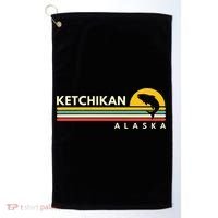 Ketchikan Alaska Souvenirs Golf Towel thumb 0