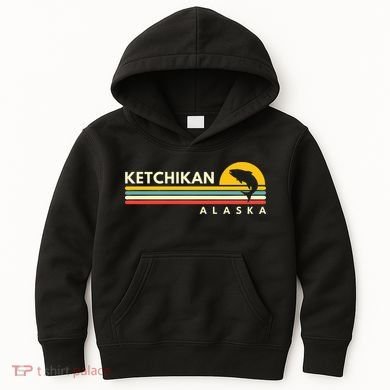 Ketchikan Alaska Souvenirs Kids Hoodie