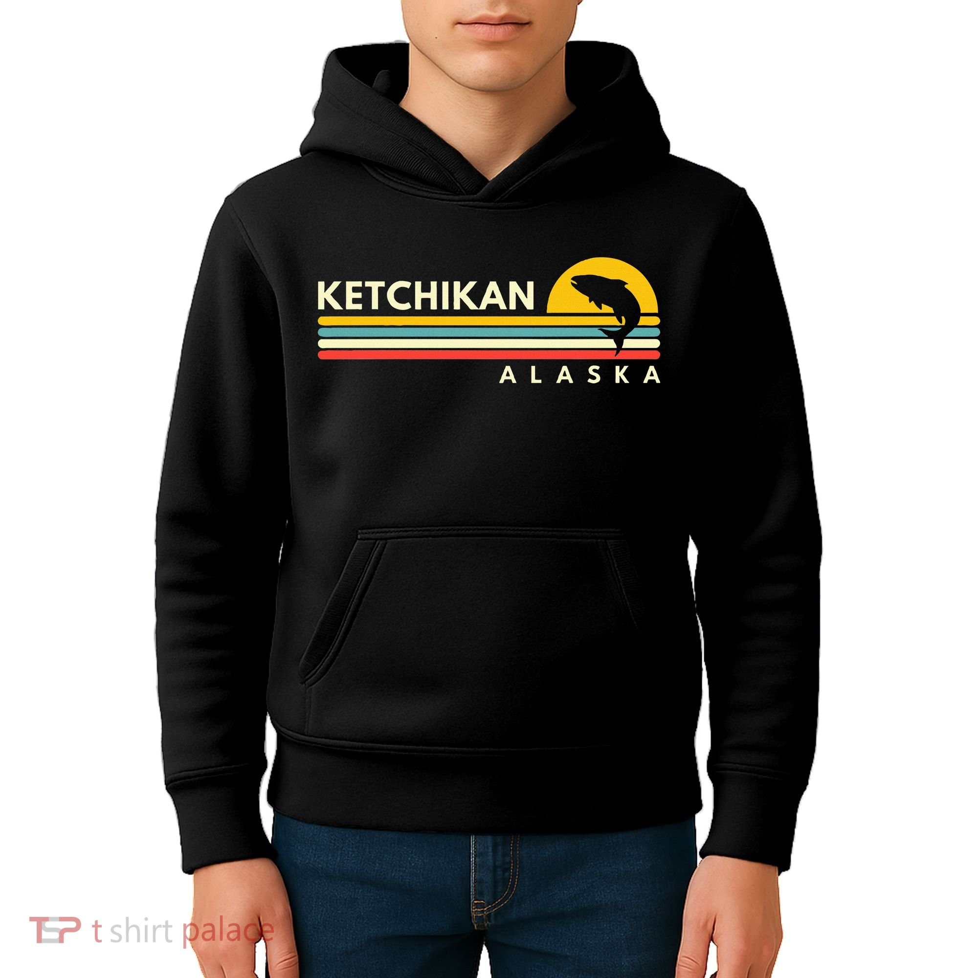 Ketchikan Alaska Souvenirs Kids Hoodie