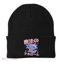 Kawaii Axolotl Strawberry Milk Shake Japanese Anime Beanie thumb 0