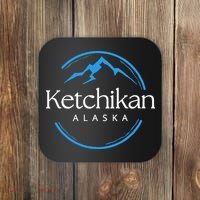 Ketchikan Alaska Souvenirs Coaster thumb 0