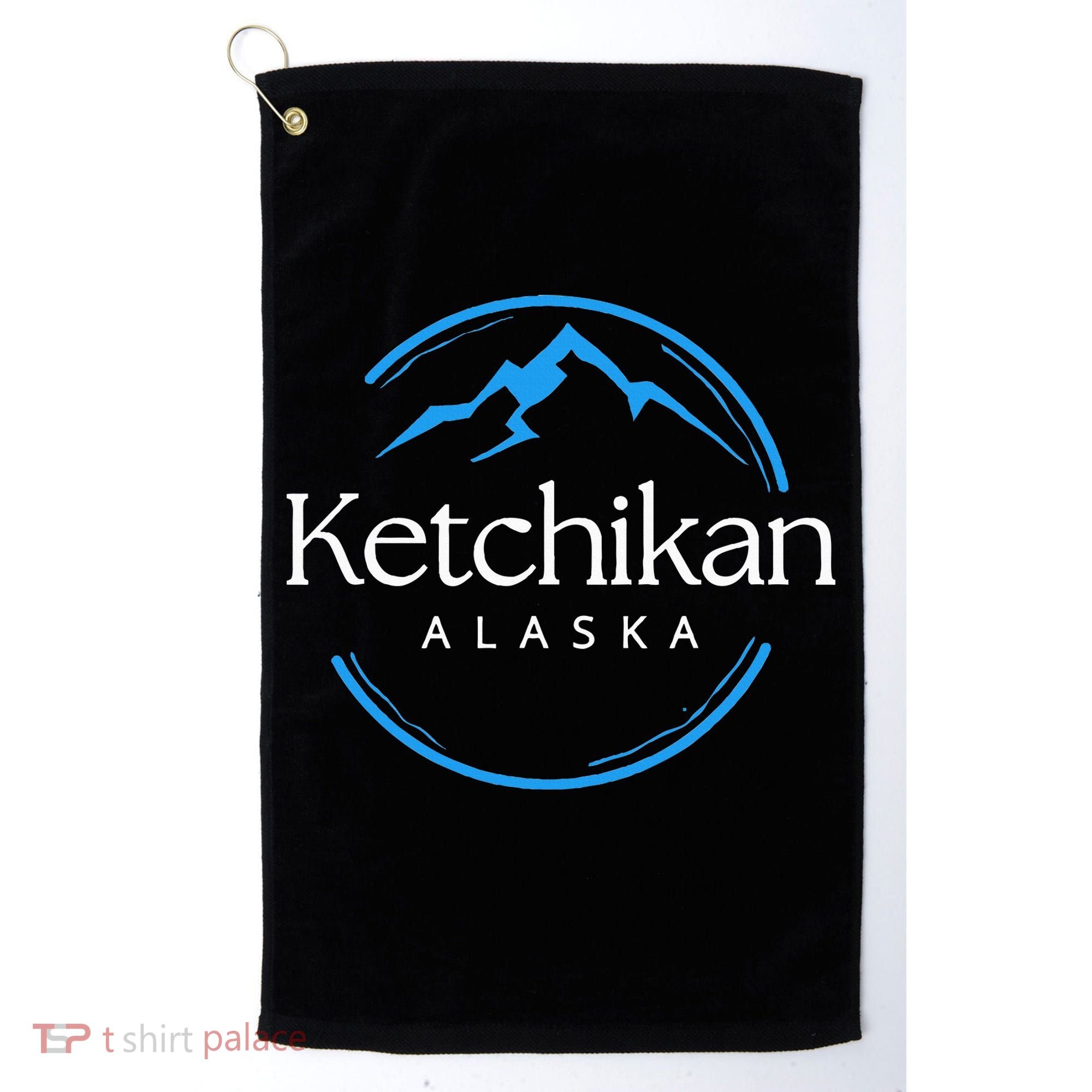 Ketchikan Alaska Souvenirs Golf Towel