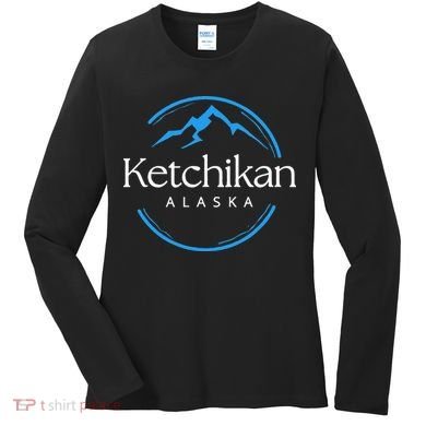 Ketchikan Alaska Souvenirs Women's Long Sleeve Shirt