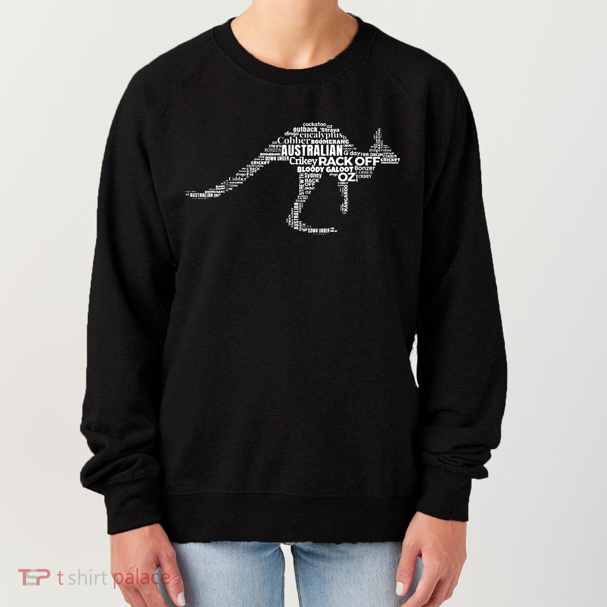 Kangaroo Australian Slang Shirts For Aussies Australia Women's Sweatshirt
