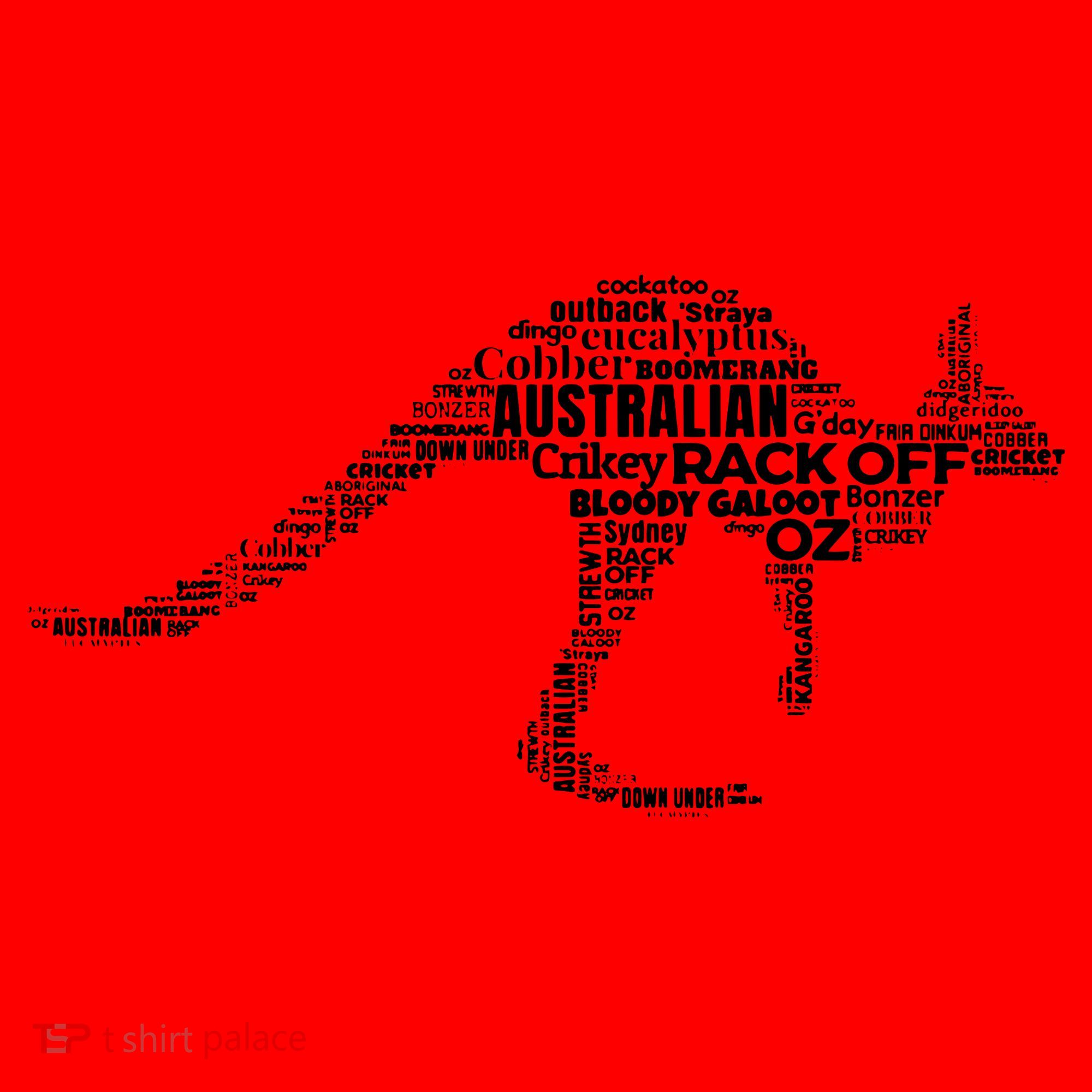 Kangaroo Australian Slang Shirts For Aussies Australia Santa Hat