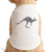 Kangaroo Australian Slang Shirts For Aussies Australia Doggie Tank thumb 0