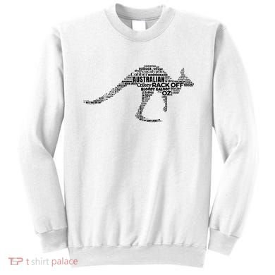 Kangaroo Australian Slang Shirts For Aussies Australia Sweatshirt