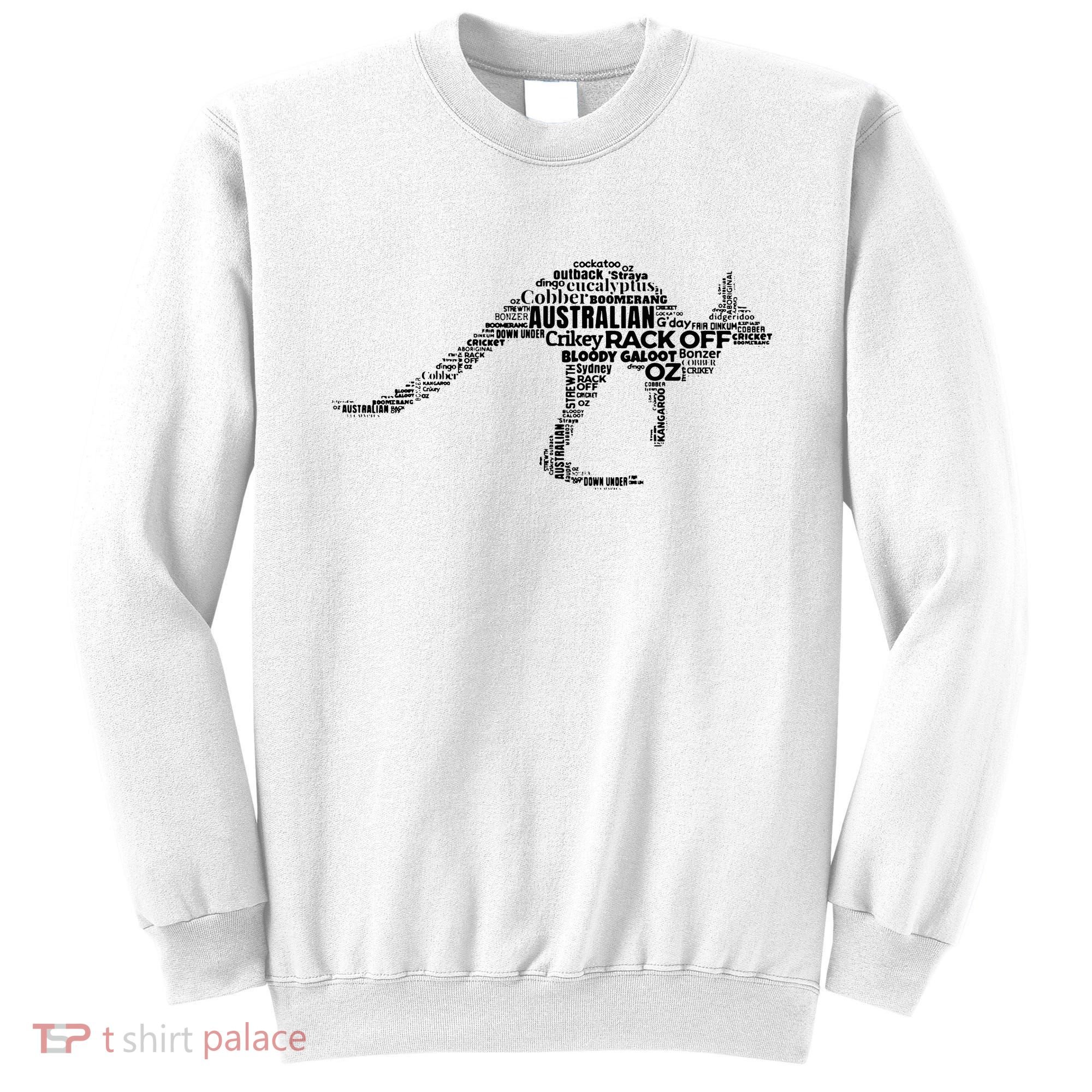 Kangaroo Australian Slang Shirts For Aussies Australia Sweatshirt