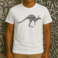 Kangaroo Australian Slang Shirts For Aussies Australia T-Shirt thumb 3