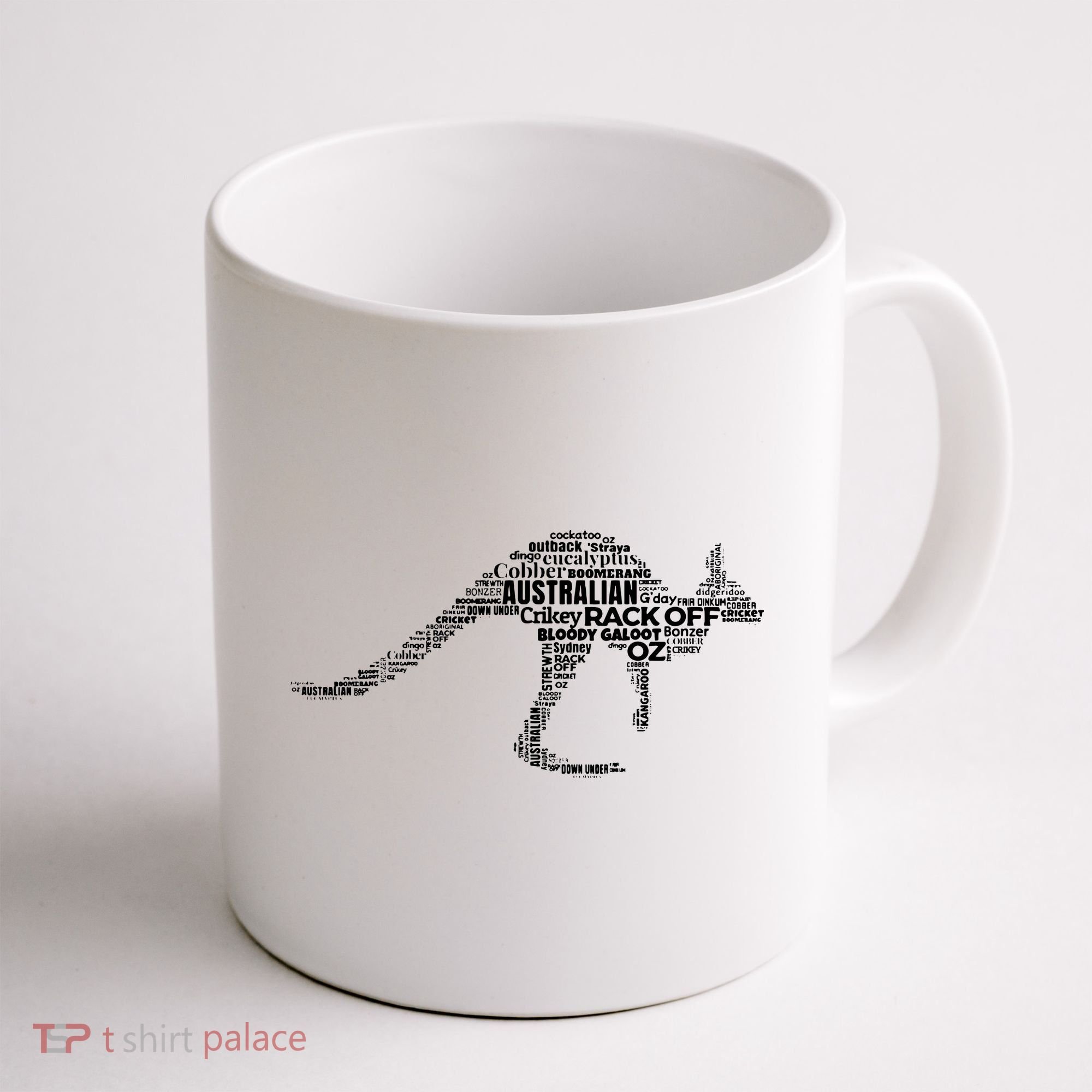 Kangaroo Australian Slang Shirts For Aussies Australia Coffee Mug