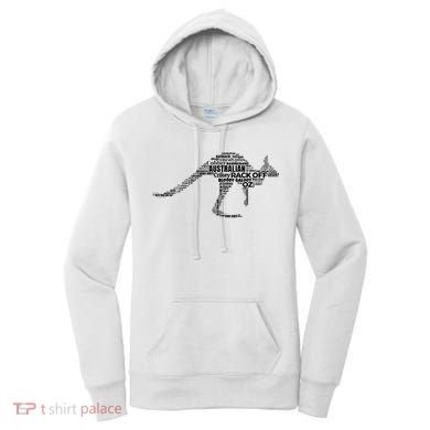 Kangaroo Australian Slang Shirts For Aussies Australia Women's Hoodie