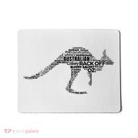 Kangaroo Australian Slang Shirts For Aussies Australia Mousepad thumb 0