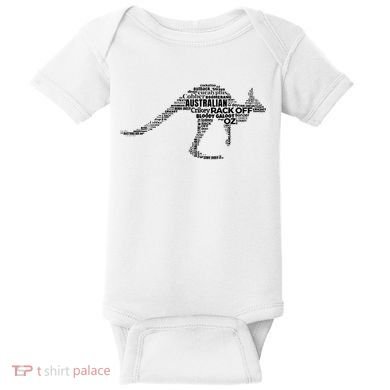 Kangaroo Australian Slang Shirts For Aussies Australia Baby Bodysuit
