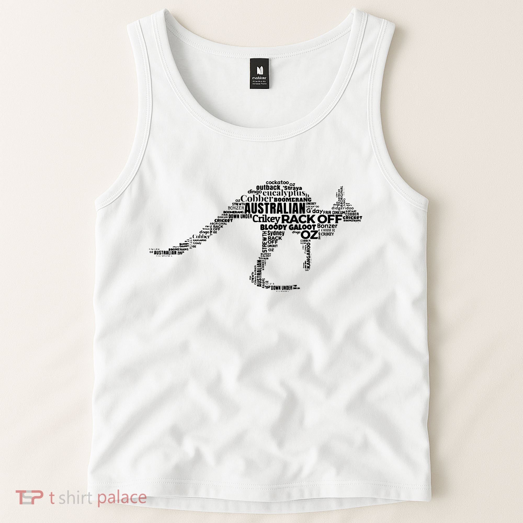 Kangaroo Australian Slang Shirts For Aussies Australia Tank Top
