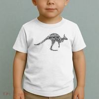 Kangaroo Australian Slang Shirts For Aussies Australia Toddler T-Shirt thumb 2