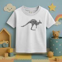 Kangaroo Australian Slang Shirts For Aussies Australia Toddler T-Shirt thumb 3