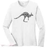 Kangaroo Australian Slang Shirts For Aussies Australia Women's Long Sleeve Shirt thumb 0