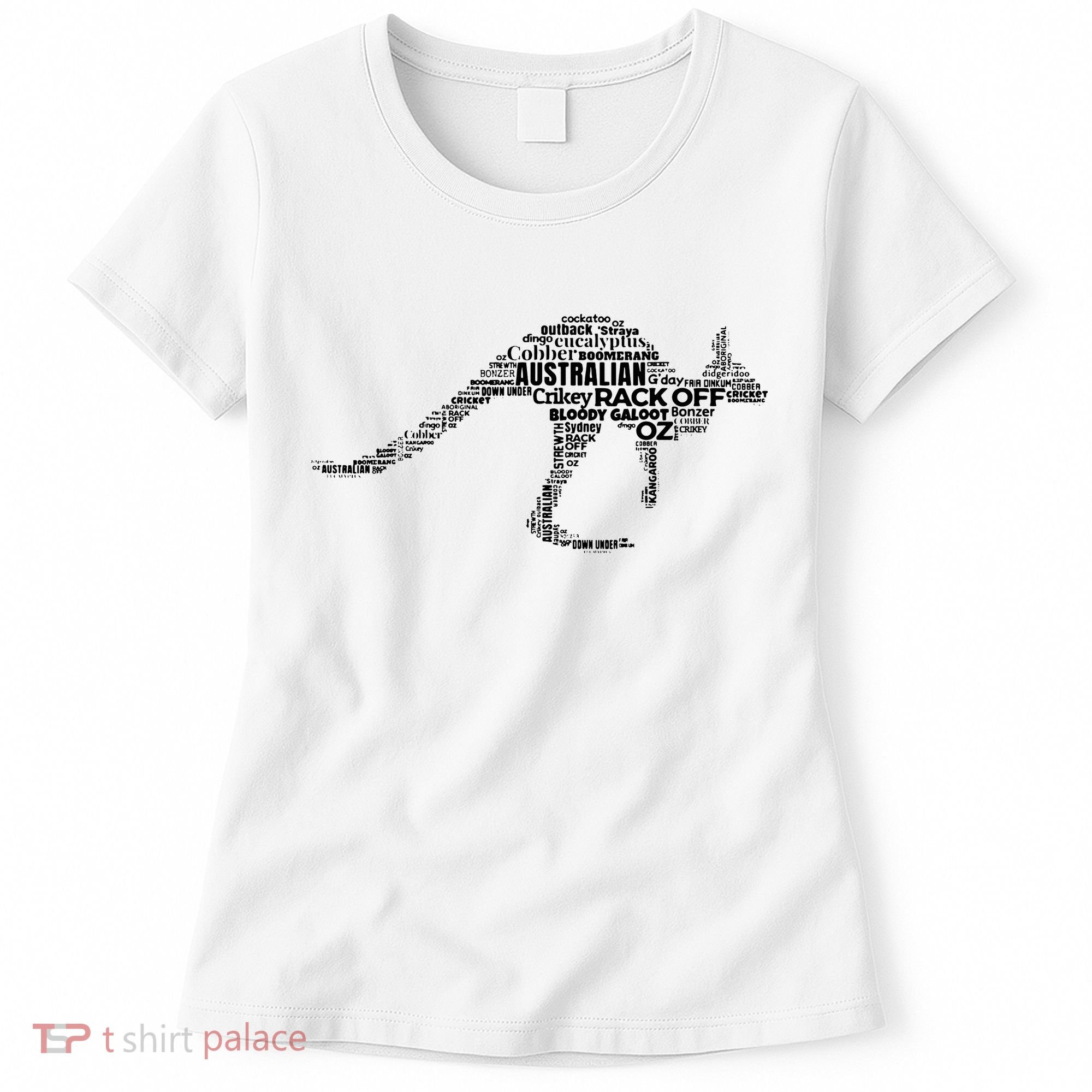Kangaroo Australian Slang Shirts For Aussies Australia Women's T-Shirt