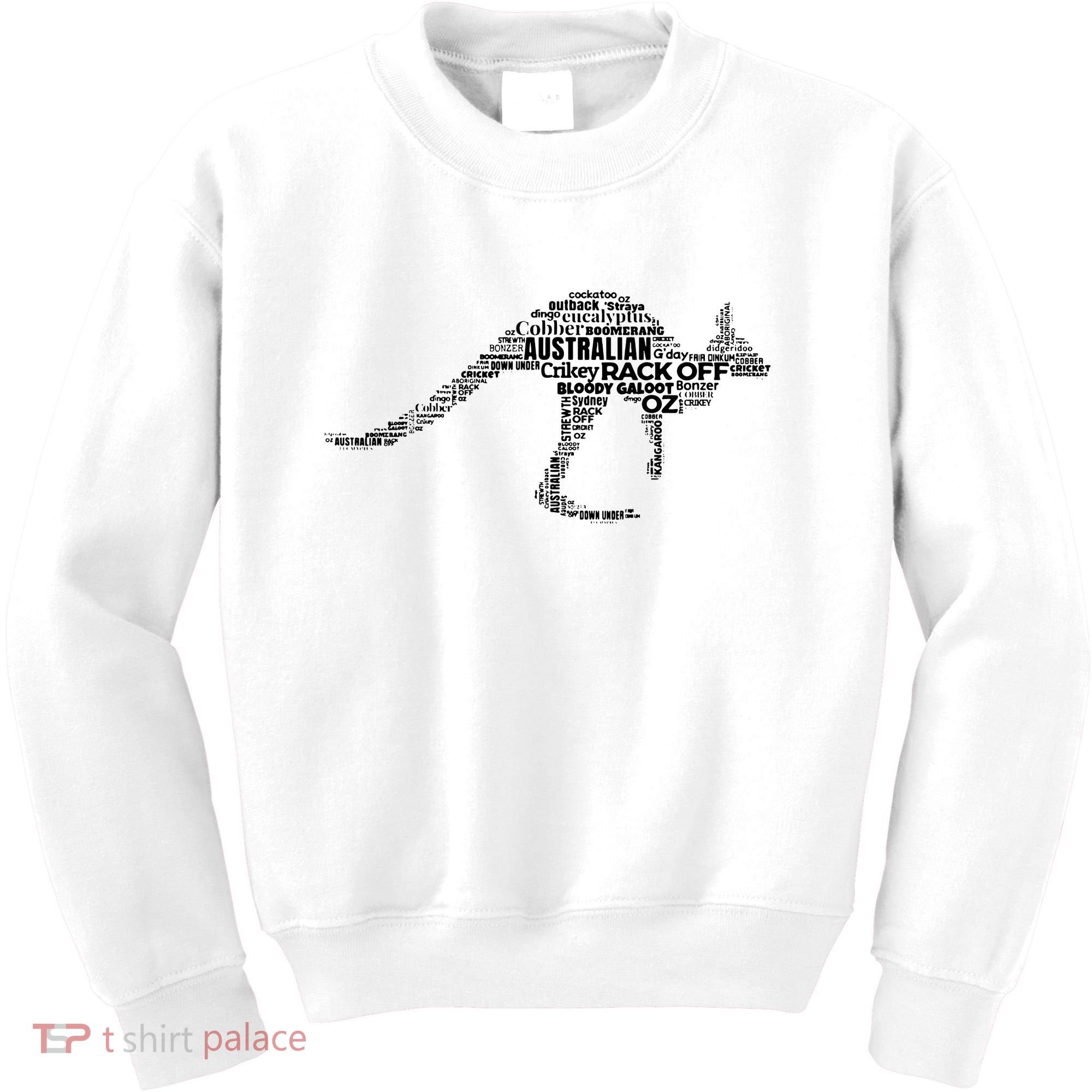 Kangaroo Australian Slang Shirts For Aussies Australia Kids Sweatshirt