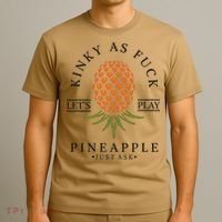 Kinky AF Swinger Lifestyle Naughty Humor Graphic T-Shirt thumb 3