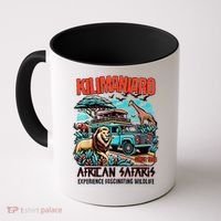 Kilimanjaro African Safari Animals Theme Park Attraction Coffee Mug thumb 0