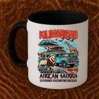 Kilimanjaro African Safari Animals Theme Park Attraction Coffee Mug thumb 2