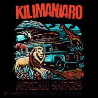 Kilimanjaro African Safari Animals Theme Park Attraction Coffee Mug thumb 5