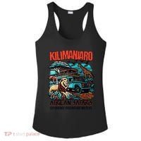 Kilimanjaro African Safari Animals Theme Park Attraction Ladies PosiCharge Competitor Racerback Tank thumb 0