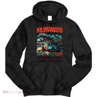 Kilimanjaro African Safari Animals Theme Park Attraction Tie Dye Hoodie thumb 0