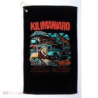 Kilimanjaro African Safari Animals Theme Park Attraction Golf Towel thumb 0