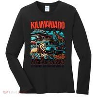 Kilimanjaro African Safari Animals Theme Park Attraction Women's Long Sleeve Shirt thumb 0