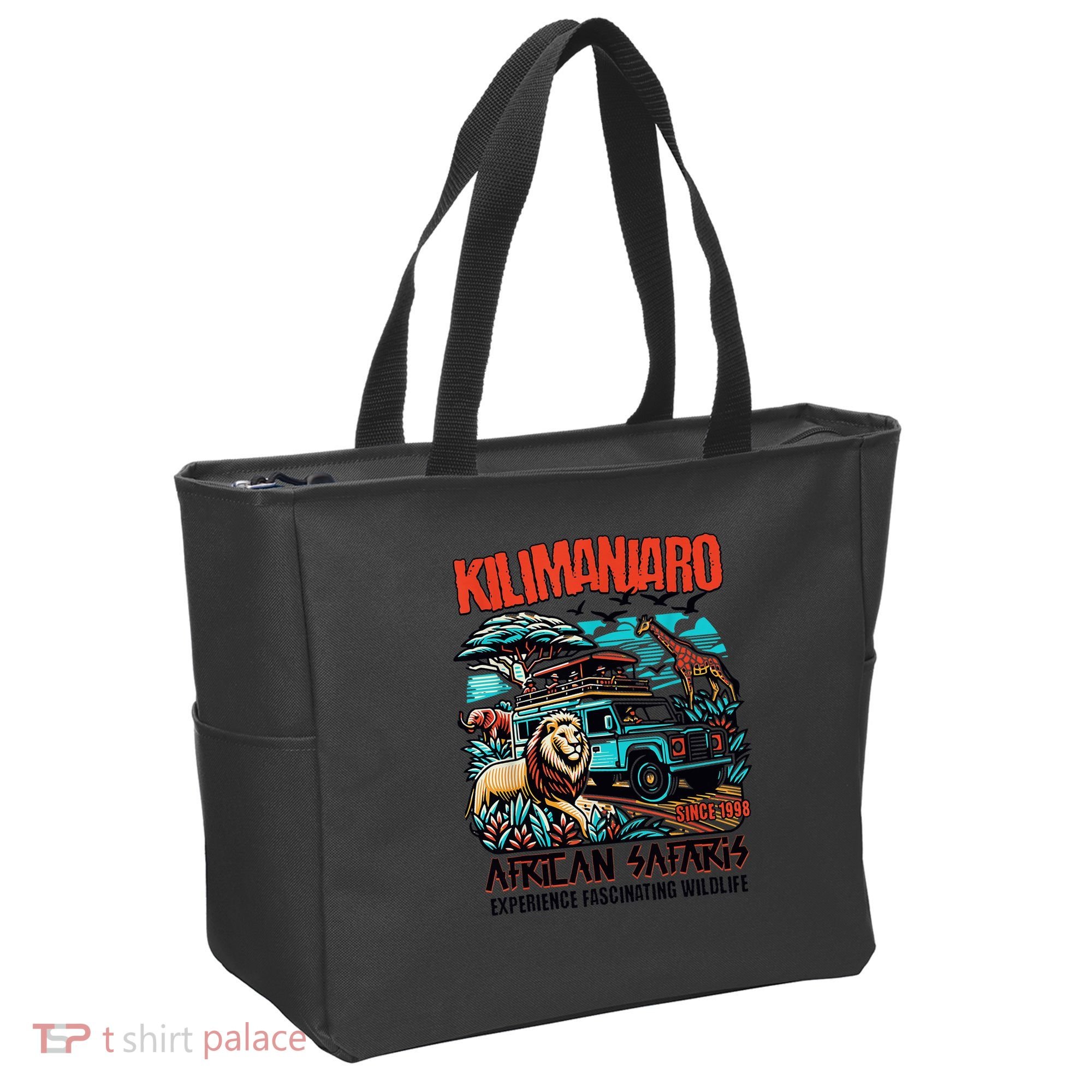 Kilimanjaro African Safari Animals Theme Park Attraction Tote Bag