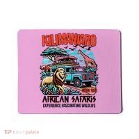 Kilimanjaro African Safari Animals Theme Park Attraction Mousepad thumb 0