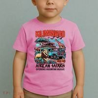 Kilimanjaro African Safari Animals Theme Park Attraction Toddler T-Shirt thumb 2