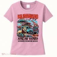 Kilimanjaro African Safari Animals Theme Park Attraction Women's T-Shirt thumb 0