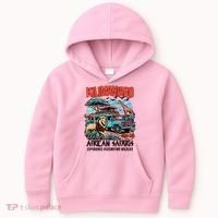 Kilimanjaro African Safari Animals Theme Park Attraction Kids Hoodie thumb 0