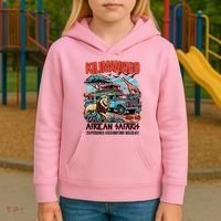 Kilimanjaro African Safari Animals Theme Park Attraction Kids Hoodie thumb 3