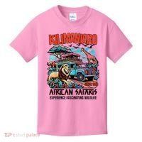 Kilimanjaro African Safari Animals Theme Park Attraction Kids T-Shirt thumb 0