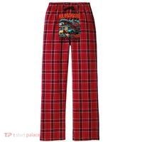 Kilimanjaro African Safari Animals Theme Park Attraction Women's Flannel Plaid Pajama Pants thumb 0