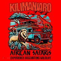 Kilimanjaro African Safari Animals Theme Park Attraction Santa Hat thumb 1