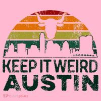 Keep Austin Texas Weird For Austinite Coaster thumb 2