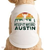 Keep Austin Texas Weird For Austinite Doggie Tank thumb 0