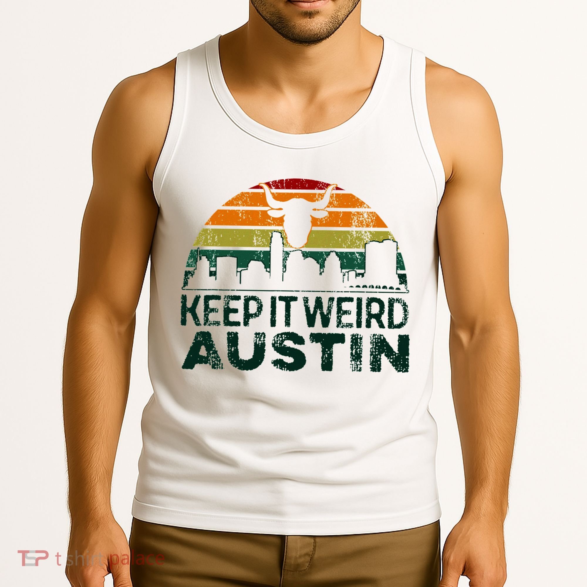 Keep Austin Texas Weird For Austinite Tank Top
