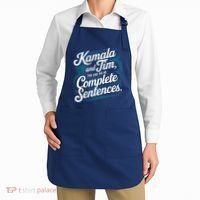 Kamala And Tim You Had Me At Complete Sentences Apron thumb 2