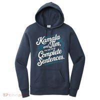 Kamala And Tim You Had Me At Complete Sentences Women's Hoodie thumb 0