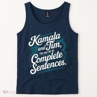 Kamala And Tim You Had Me At Complete Sentences Tank Top thumb 2