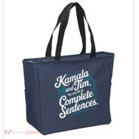 Kamala And Tim You Had Me At Complete Sentences Tote Bag thumb 2